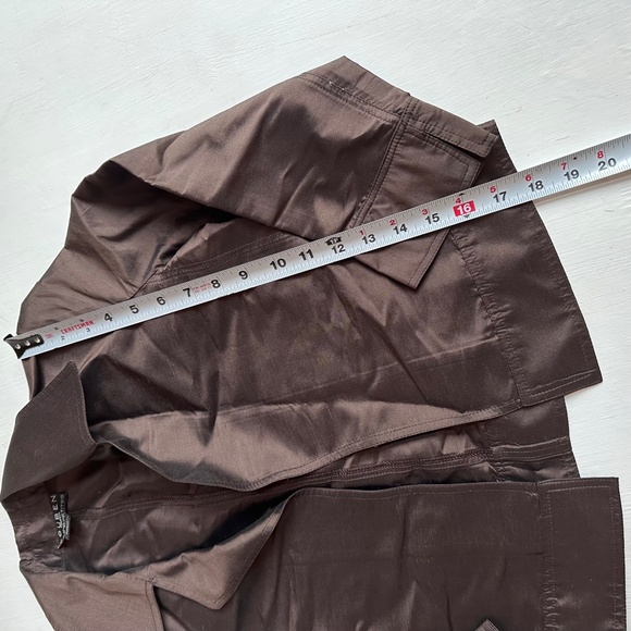 Vintage Louben Brown Cropped Jacket - Picture 3 of 4